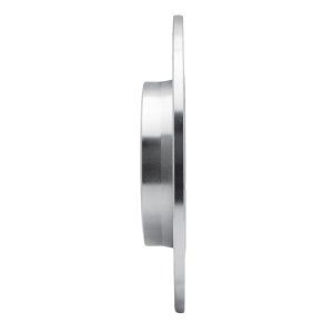 Mercedes-Benz SLC300 Brake Rotor (1) - Rear Left - R1 Concepts - Drilled & Slotted - Silver - `12-`20